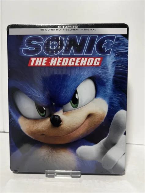 sonic the hedgehog 4k steelbook 4k uhd blu ray digital 2020 24 99 picclick
