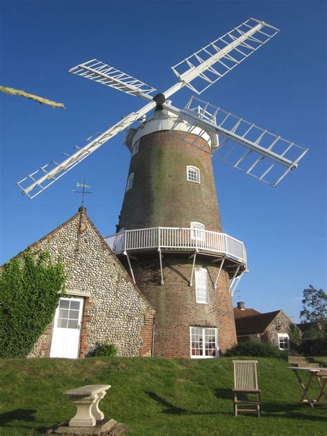 Cley Windmill Norfolk England Windmill House Windmill Old Windmills