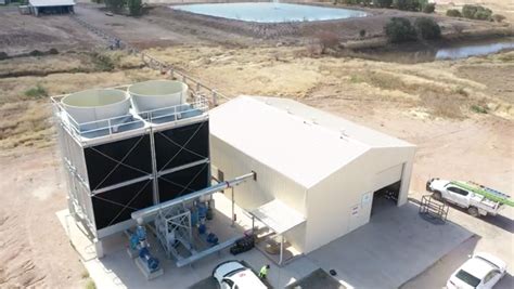 310 Kw Winton Geothermal Power Plant In Queensland Australia Starts