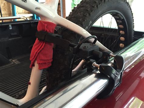 How to build a bike rack for a pickup truck with pictures ehow. show your DIY truck bed bike racks- Mtbr.com