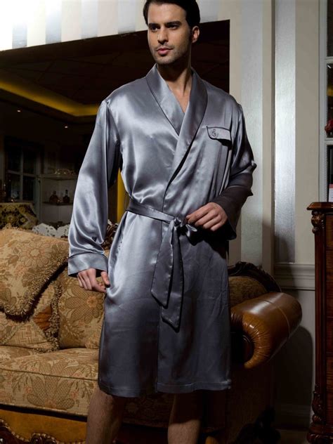 Robe Silk Robes Robes For Men Mens Silk Robe Mens Silk Robe Mens