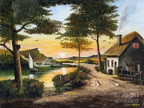 Irish Retreat Painting By Ken Wood