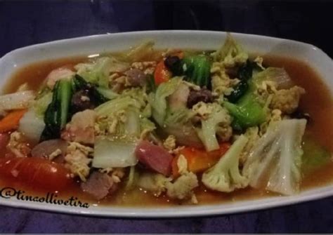 Jun 22, 2021 · tumis nanas bersama bumbu cabai sampai merata. Cara Termudah untuk Menyiapkan Capcay kuah Yummy - Resep Dapur