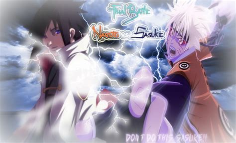 Naruto Vs Sasuke Final Battle By Zetsu180 On Deviantart