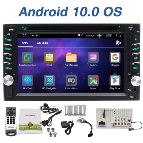 Eincar Android 100 Car Stereo Double Din Gps Navigation 2din Headunit