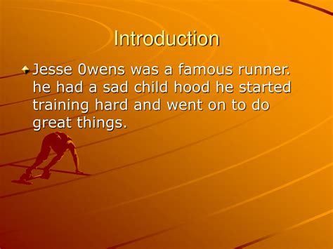 Ppt Jesse Owens Powerpoint Presentation Free Download Id1075728
