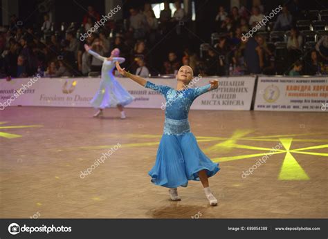 Little Girls Dancing Ballroom Charity Ball October 2021 Kyiv Ukraine