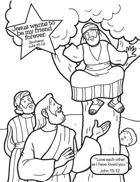 He was a chief tax collector and was wealthy. Zacchaeus" (Luke 19:1-8) | Sunday School / Youth Group ...