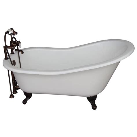 We use the best ideas to remodel our bathroom. Barclay Products 5 ft. Cast Iron Ball and Claw Feet ...