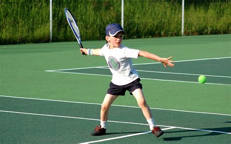 Boy Playing Tennis Tennis Memphis