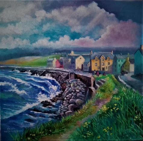 Lahinch County Clare Ireland Painting By Paul Weerasekera Fine Art