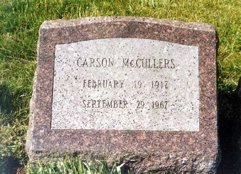 Carson Mccullers 1917 1967 Find A Grave Photos Grave Memorials