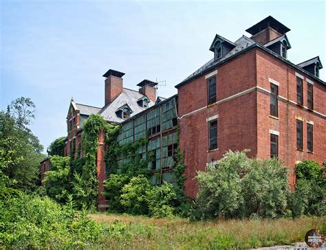 Overgrown Norwich State Hospital