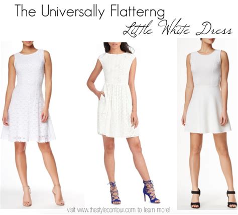 The Most Universally Flattering Little White Dress The Style Contour