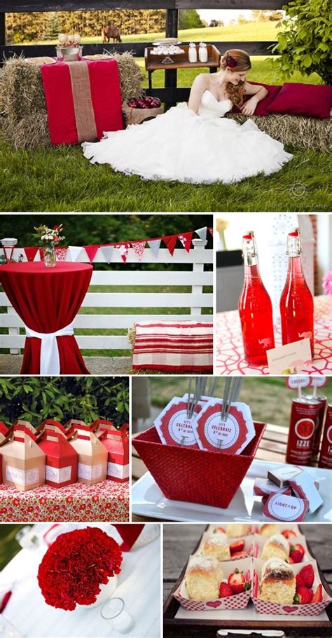 Lq Designs Pretty Picnic Wedding ~ A Red Picnic Wedding Themed Inspiration Board My Wedding