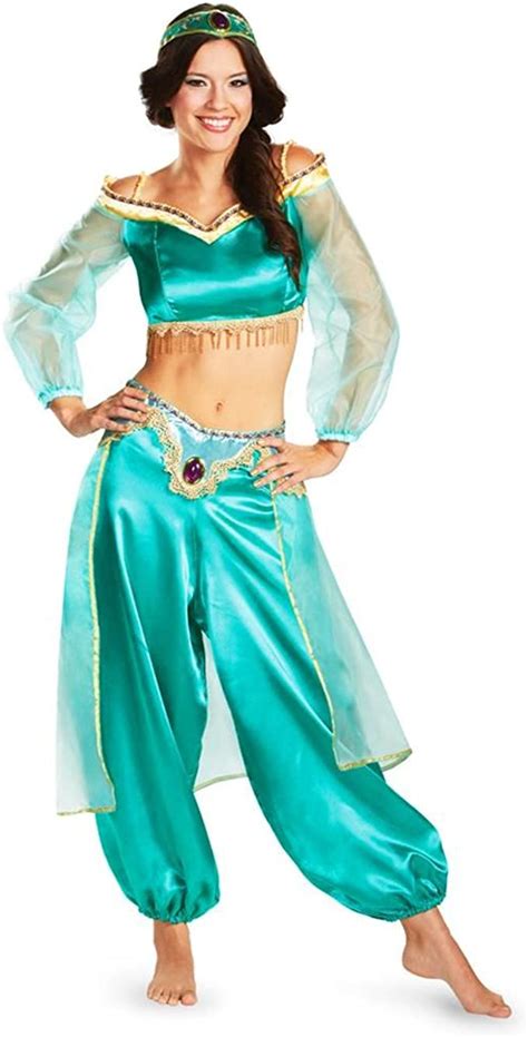 Disney Princess Jasmine Fab Prestige Adult Costume Amazon Ca Clothing And Accessories