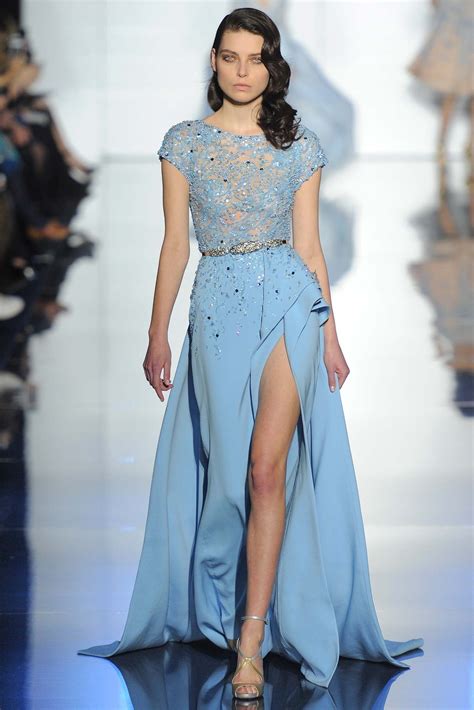 Zuhair Murad Spring 2015 Couture Fashion Show Vogue Vestidos Longos