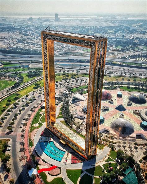 Dubais Enormous Frame Opens To The Public Moss And Fog