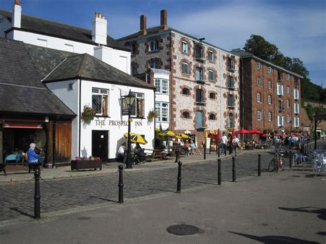 The Prospect Inn, The Quay. The Exeter Quayside is generally a lovely