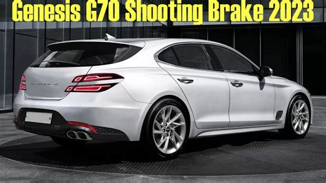 2023 New Genesis G70 Shooting Brake Luxury Estate Youtube