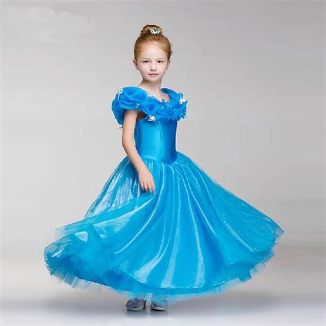 Toddler Baby Girl Dresses Princess Cinderella Dress Kids Party Children