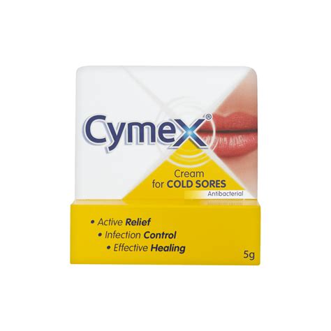 Cymex Cream For Cold Sores 5g Medicine Marketplace