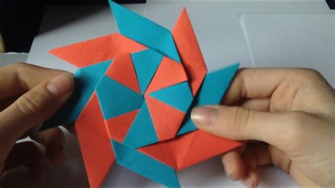 Aus papier lassen sich nicht nur einfache dekorationen und liebevolle geschenke basteln. Ninja Stern aus Papier basteln - eine Anleitung - YouTube