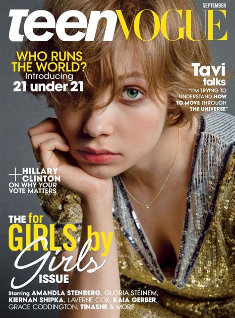 Teen Vogue September 2016 Magazine Get Your Digital Subscription