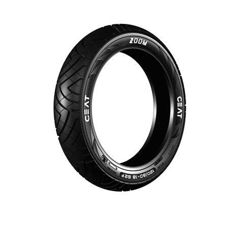 Ceat Zoom 120 80 18 Tubeless 62 P Rear Two Wheeler Tyre Price List In
