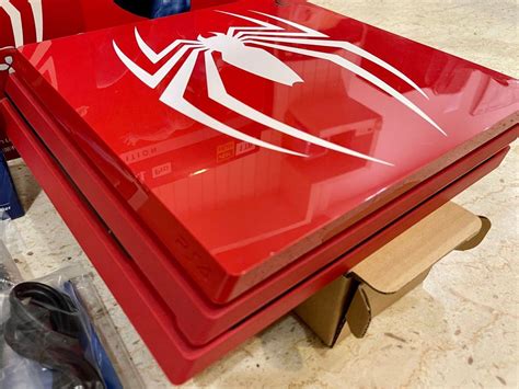 Ps4 Pro Spider Man Limited Edition 1tb Video Gaming Video Game