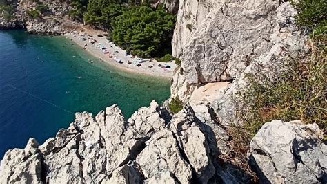 Nugal Beach Makarska Croatia Κροατία YouTube