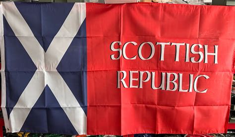 Scottish Republic Flag Calton Books Sp Ltd