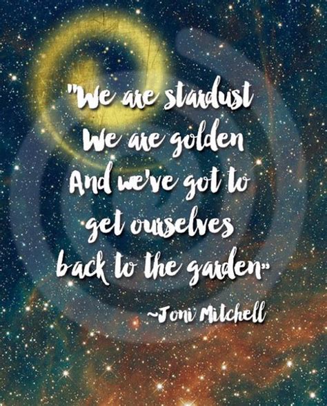 We Are Stardust We Are Golden Digital Art Print Printable Etsy In