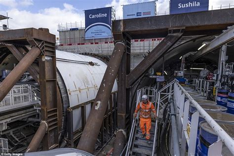 HS2 Launches Sushila Machine Begins Digging Five Mile Tunnel Under