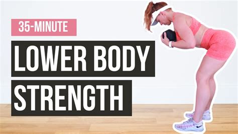 Lower Body Workout With Weights For Women Leg Day Burner At Home