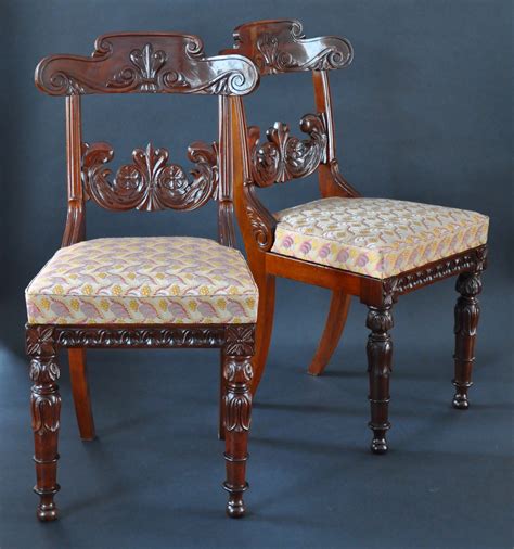 A Pair Of Classical Chairs Charles Clark
