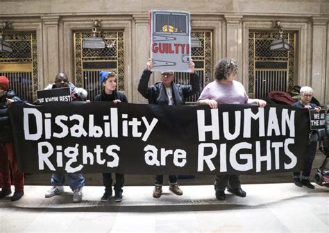 disabled people have had the legal right to live in their communities for 20 years but that s