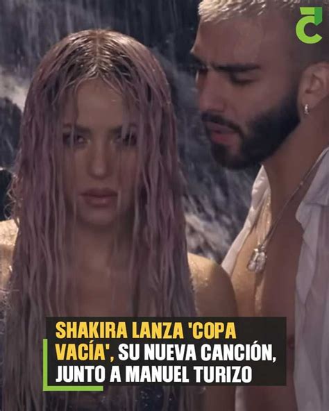 Shakira Lanza Copa Vacía Su Nueva Canción Junto A Manuel Turizo