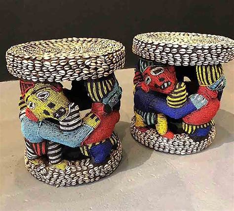 African Furniture And Decor│hand Beaded