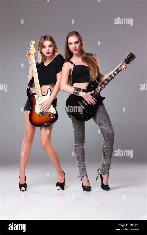 Girls Playing Guitars Hi Res Stock Photography And Images Alamy