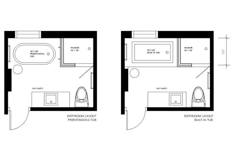 Get inspired and make your small bathroom shine into a beautiful space with these 5x7 bathroom floor plans! Image result for bathroom layout 7x7 | Small bathroom ...