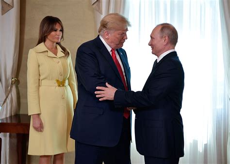 In Pictures Trump Meets With Putin