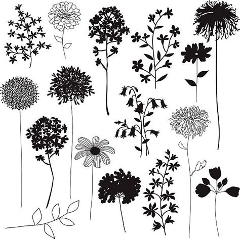 Free Free 107 Silhouette Wildflower Svg SVG PNG EPS DXF File