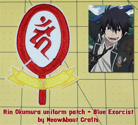 Blue Exorcist Rin Okumura Embroidered Patch