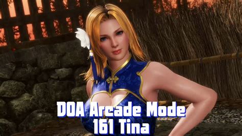Dead Or Alive 6 Arcade Mode 161 Tina Youtube