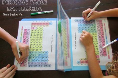 This Mom Created A Periodic Table Battleship Game To Teach Her Children