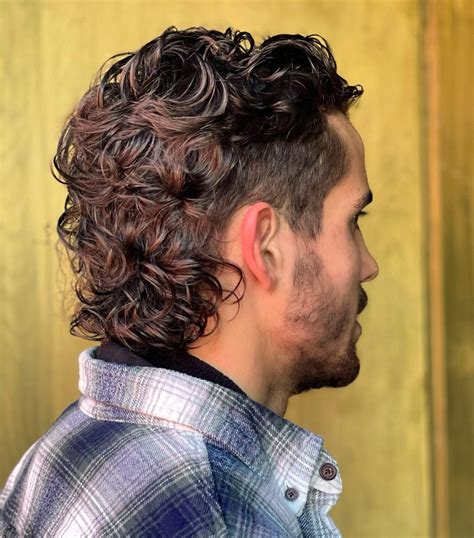 10 Cool Ways To Rock The Perm Mullet Trend Haircut Inspiration