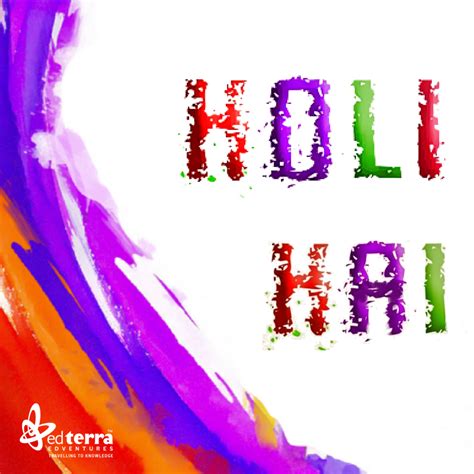 Happy holi 2021 stickers are a good option to consider while wishing friends and family… #EdTerraEdventures wishes you all a very Happy Holi! This ...