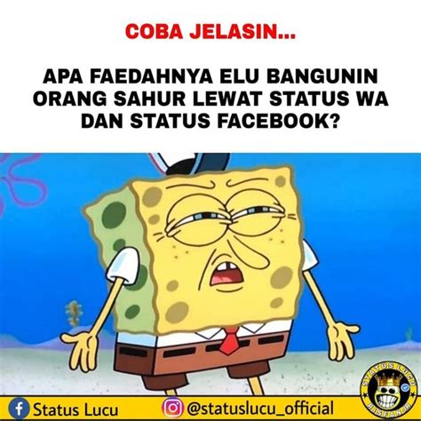 20 Meme Lucu Puasa Yang Bikin Ngakak Dan Menghibur Cocok Untuk Status