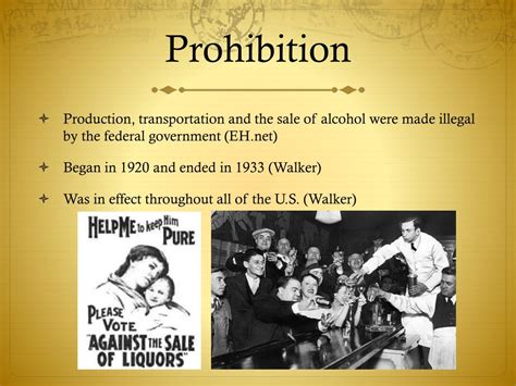 Ppt Prohibition In The Usa Powerpoint Presentation Free Download